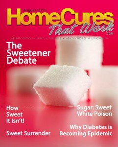 August 2013, home cures that work for sweeteners