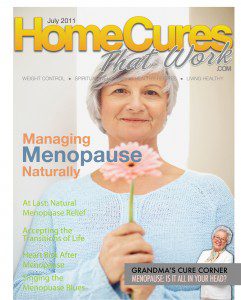 Menopause home cures that work, july 2011