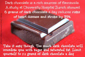 dark chocolate 6 grams
