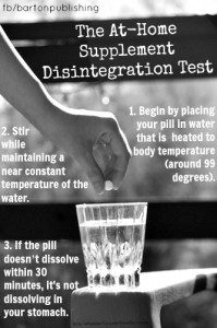 disintegration test
