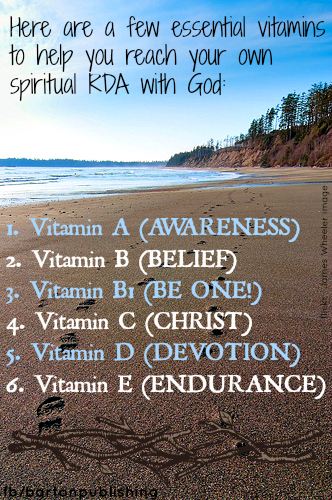 Spiritual RDA (Recommended Daily Allowance)