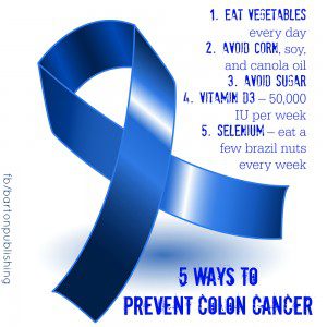 5 ways to prevent colon cancer