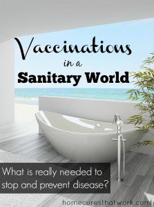 vaccinations in a sanitary world