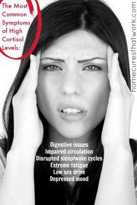 most common symptoms of high cortisol levels