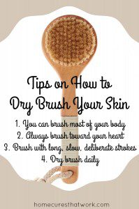 tips on how to dry brush your skin