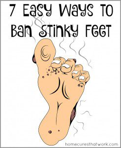 7 easy ways to ban stinky feet
