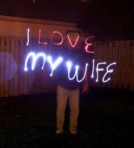 I love my wife by Flickr minds eye