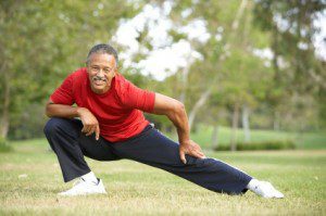 Man Exercising for Prostate Health
