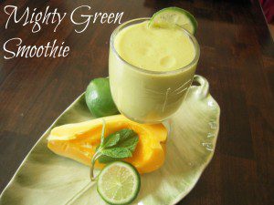 Mighty Green Smoothie to Protect Teeth