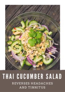 thai-cucumber-salad-to-reverse-tinnitus