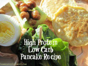 Low Carb High Protein pancakes by Flickr kellyhogaboom