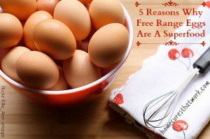 free range eggs are superfood