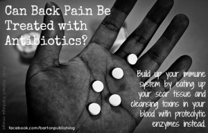antibiotics for back pain