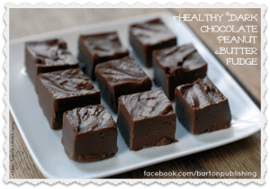 health dark chocolate peanut butter fudge