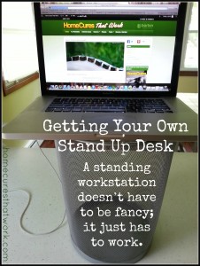HCTW own stand up desk