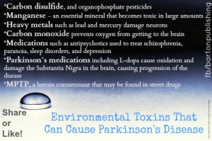 environmental toxins cause Parkinson's