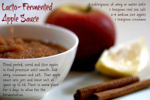 apple sauce fermented