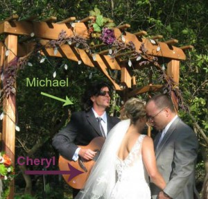 wedding prayer Michael and Cheryl