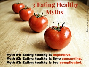 eating healthy myths