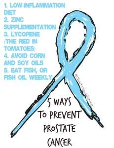 5 ways to prevent prostate cancer