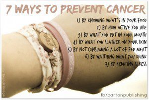 7 ways to prevent cancer