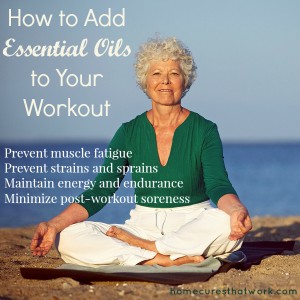 how to add essential oils to your workout