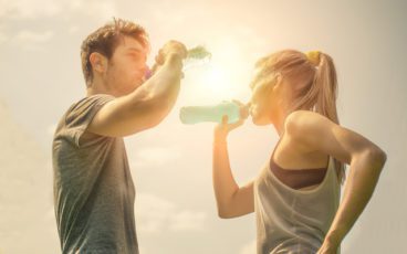 640 bigstock couple drink water after runni 75677377