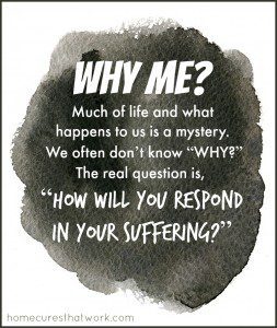 how you will respond to suffering