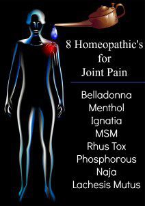 8 homeopathic's for joint pain
