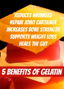 5 benefits of gelatin 