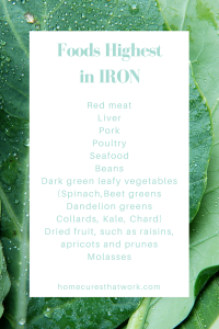Foods Highest in Iron