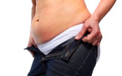 The Bloating Epidemic and How to Deflate It! 12 640 bigstock Woman fat belly Overweight an 105483116