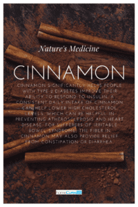 Cinnamon for diabetes 